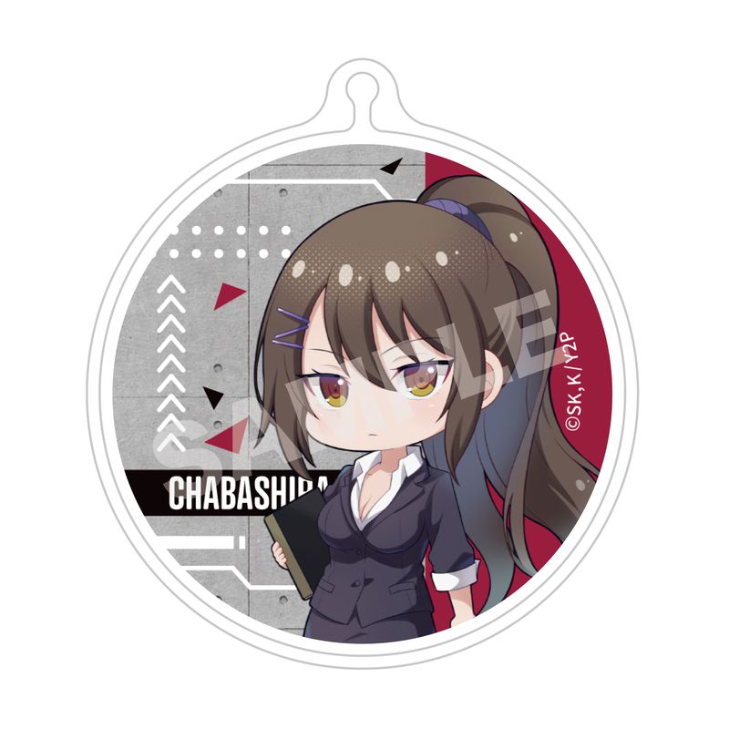 『ようこそ実力至上主義の教室へ』ミラー付きスマホグリップ 10 茶柱佐枝