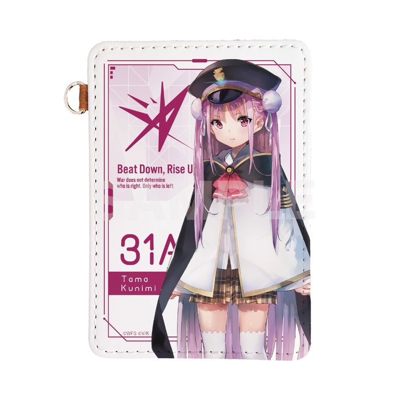 『ヘブンバーンズレッド』レザーパスケース 06 國見タマ