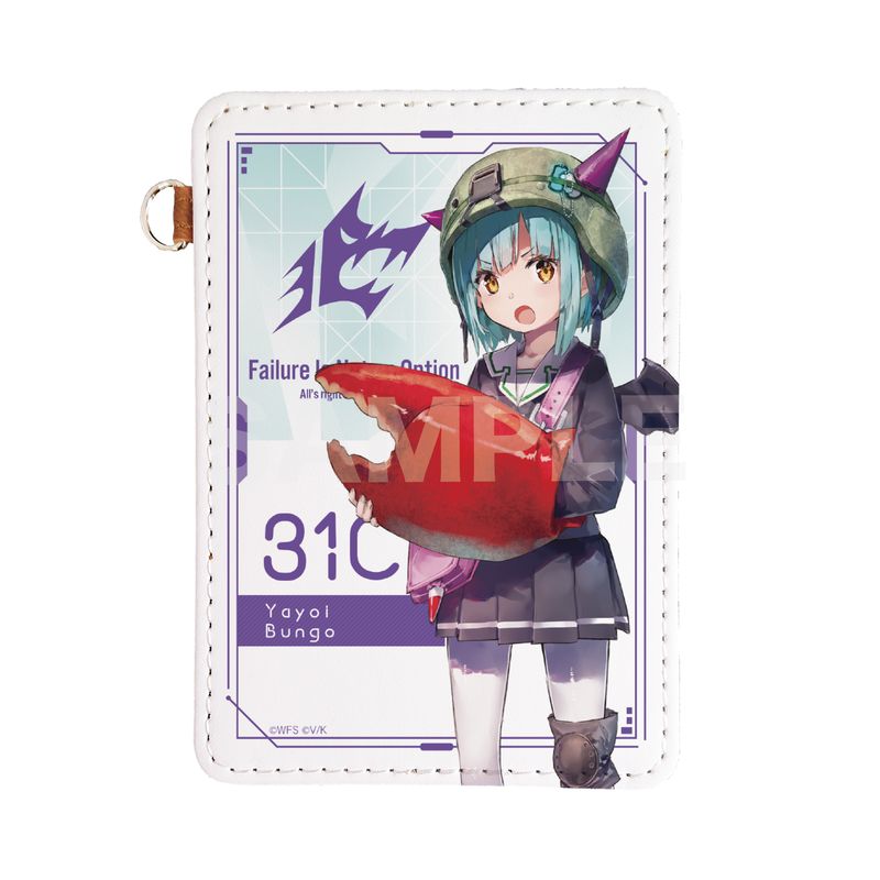 『ヘブンバーンズレッド』レザーパスケース 16 豊後弥生