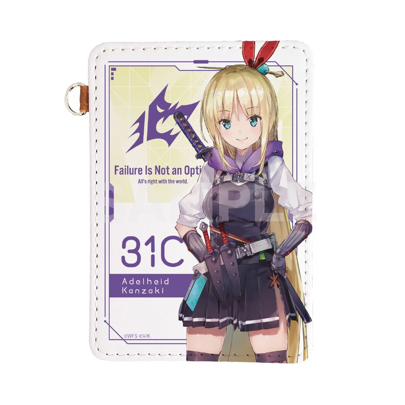 『ヘブンバーンズレッド』レザーパスケース 17 神崎アーデルハイド