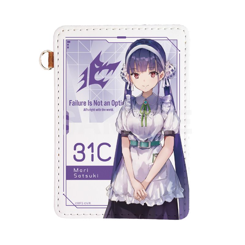 『ヘブンバーンズレッド』レザーパスケース 18 佐月マリ