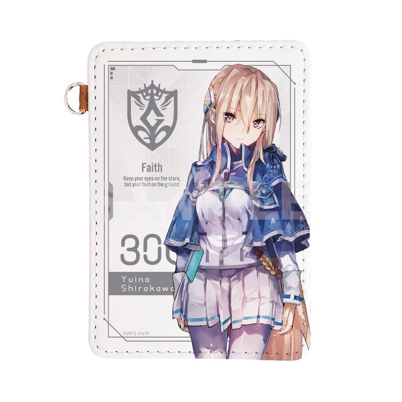 『ヘブンバーンズレッド』レザーパスケース 19 白河ユイナ