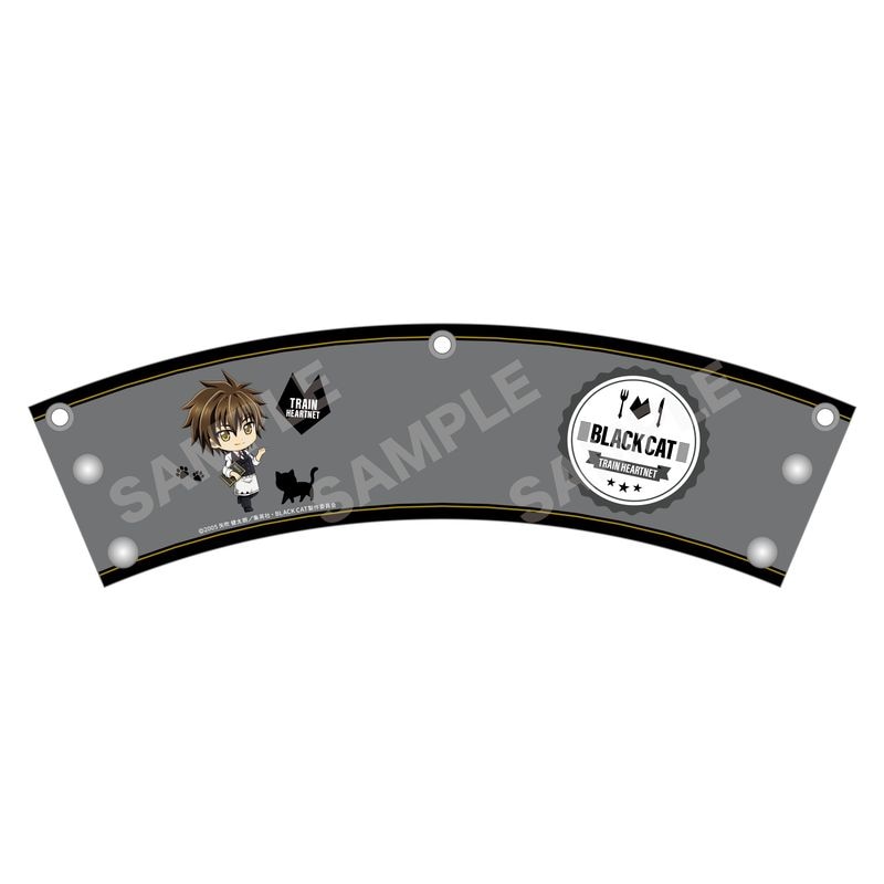 『アニメ BLACK CAT』レザーカップホルダー 01 トレイン＝ハートネット