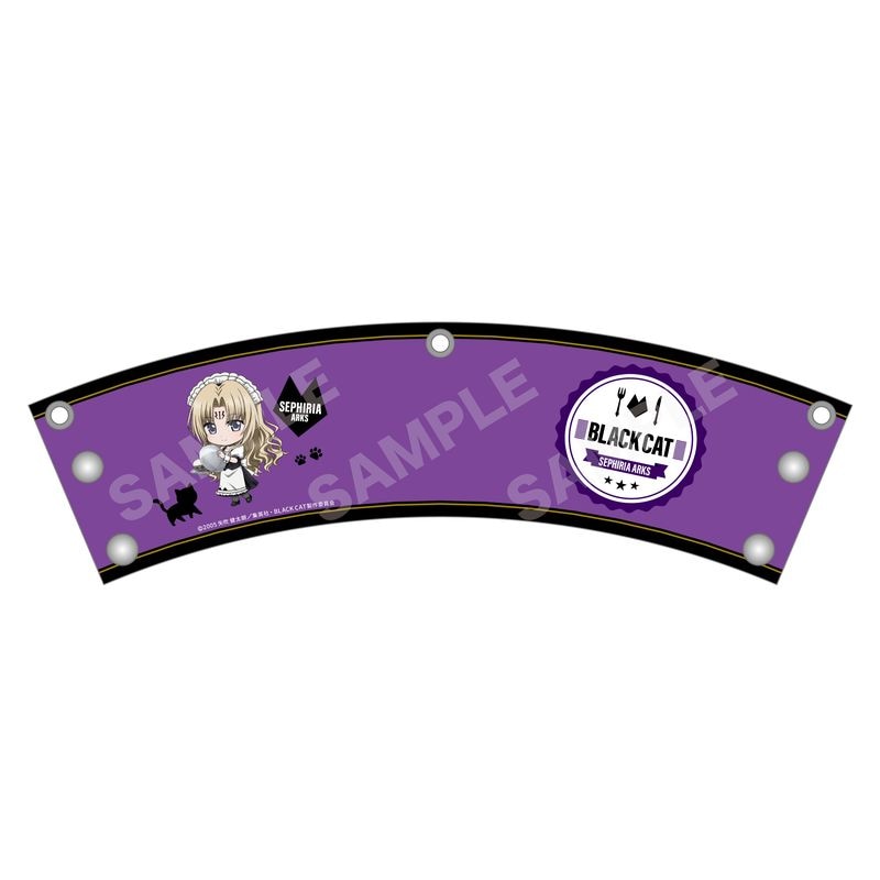『アニメ BLACK CAT』レザーカップホルダー 04 セフィリア＝アークス