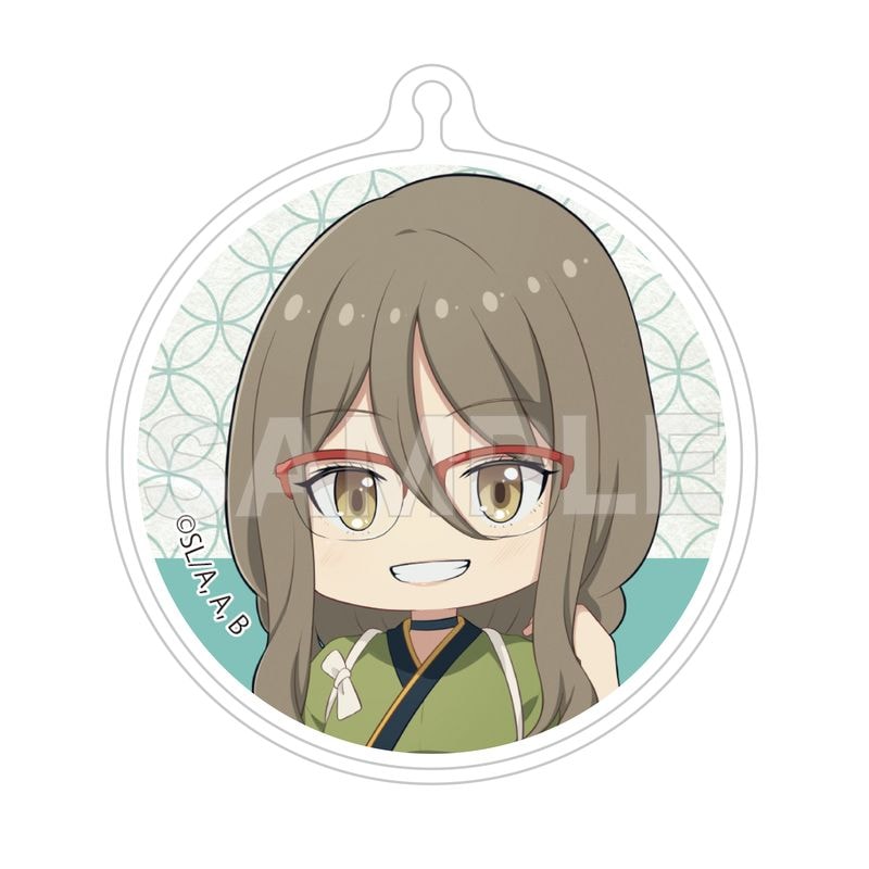 『リコリス・リコイル』ミラー付きスマホグリップ 07 中原 ミズキ(カフェ制服)