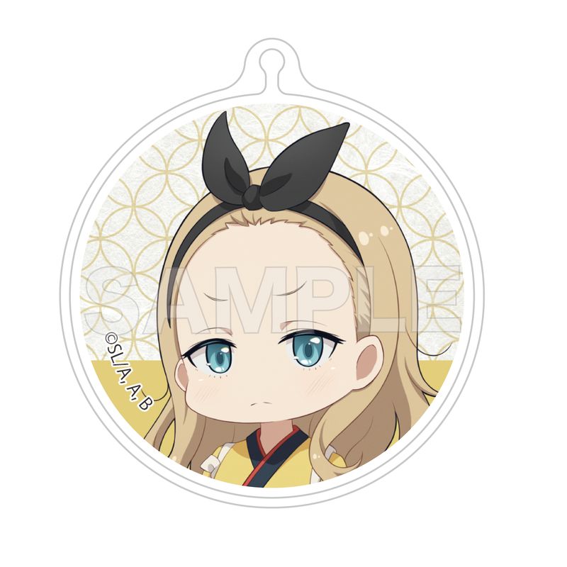 『リコリス・リコイル』ミラー付きスマホグリップ 08 クルミ(カフェ制服)