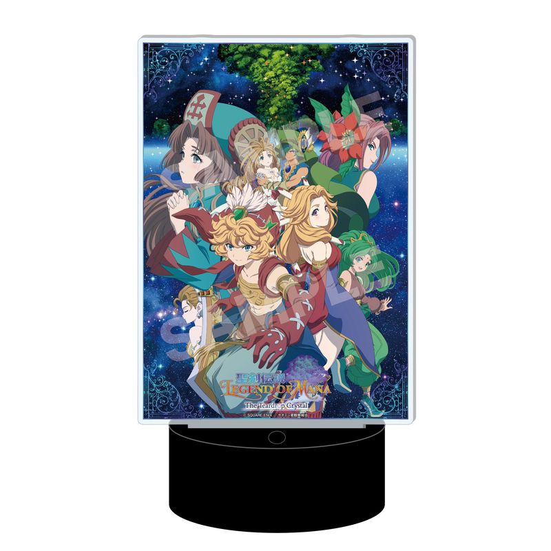 【非売品】聖剣伝説30th Anniversaryアクリルプレート+サーモボトル Thunderbolt Fantasy Project ポケットサーモボトル