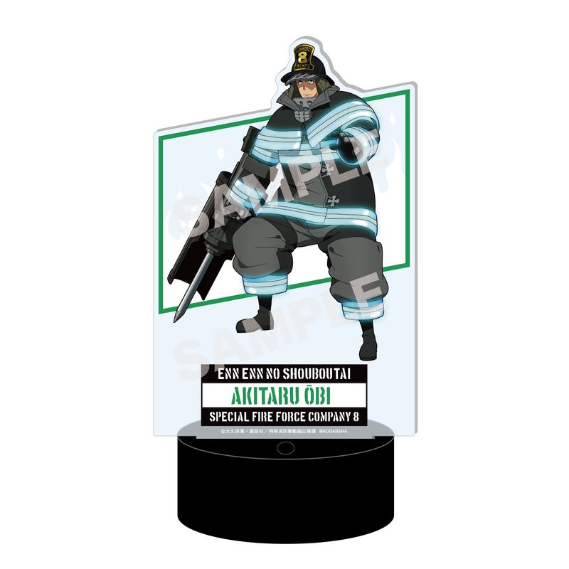 炎炎ノ消防隊』LEDビッグアクリルスタンド 03 秋樽 桜備 | 人気