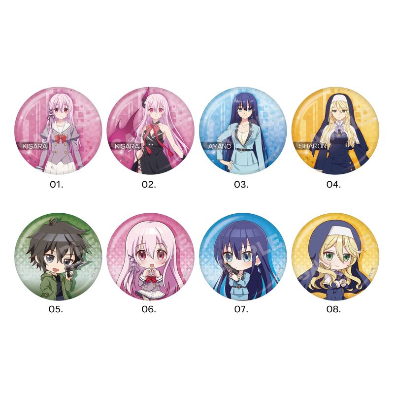 『Engage Kiss』メタリック缶バッジ 第1弾 全8種 コンプリートBOXセット