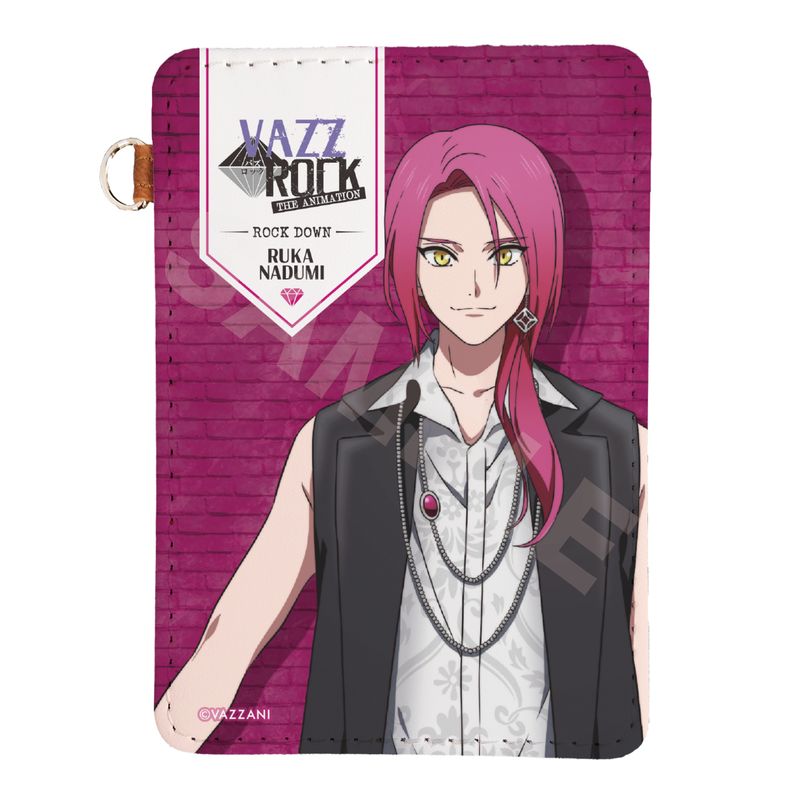 『VAZZROCK THE ANIMATION』レザーパスケース 12 名積 ルカ