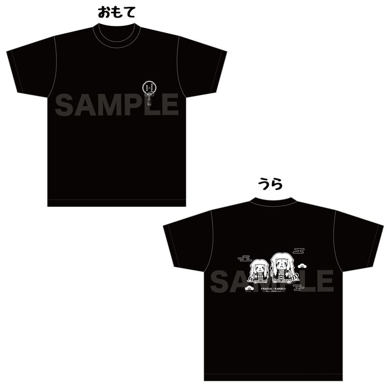 『ラスカル×歌舞伎』Tシャツ 02 連獅子 親獅子らすかる×仔獅子めいぷる