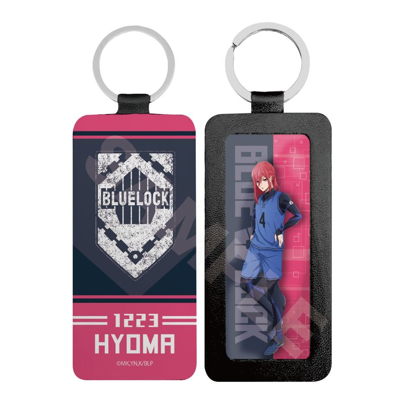 『ブルーロック』レザーキーホルダー 04 千切 豹馬