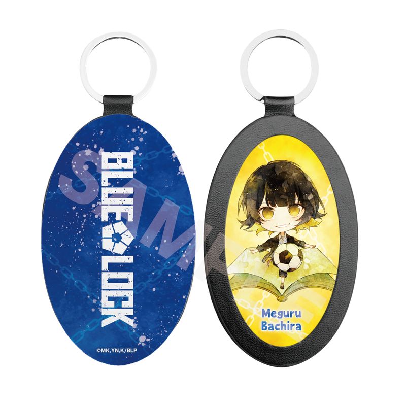 『ブルーロック』キャラでるアート レザーキーホルダー 12 蜂楽 廻(ミニキャラ)