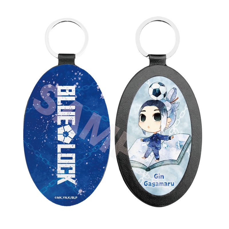 『ブルーロック』キャラでるアート レザーキーホルダー 16 我牙丸 吟(ミニキャラ)