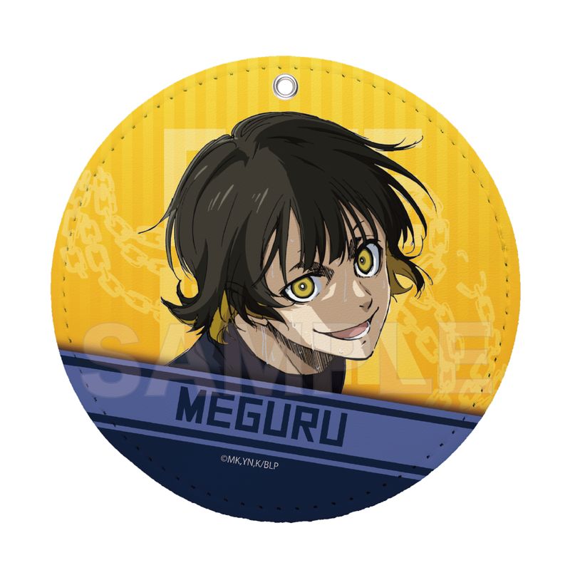 『ブルーロック』レザーコースターキーホルダー 02 蜂楽 廻