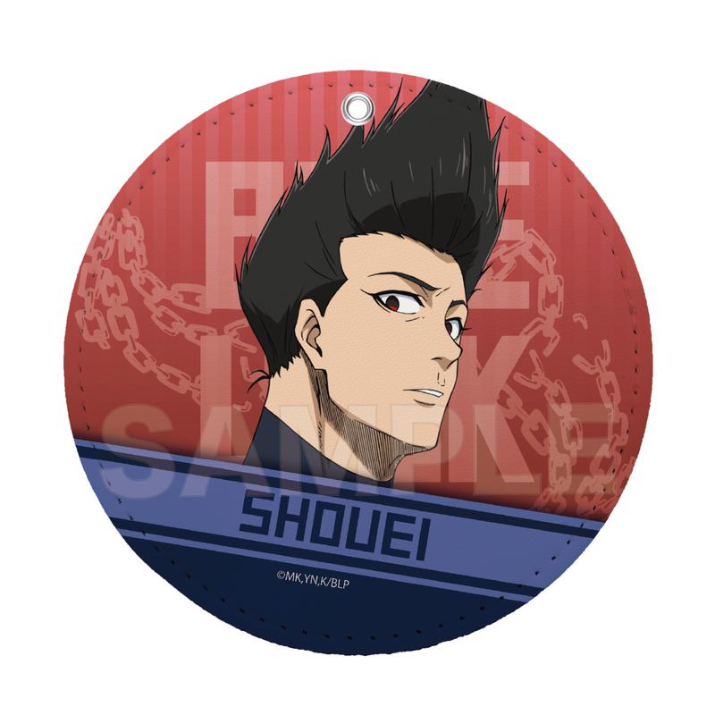 『ブルーロック』レザーコースターキーホルダー 06 馬狼 照英