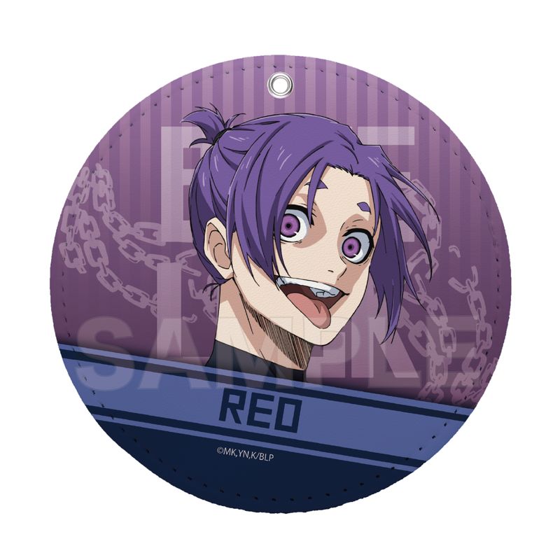 『ブルーロック』レザーコースターキーホルダー 08 御影 玲王