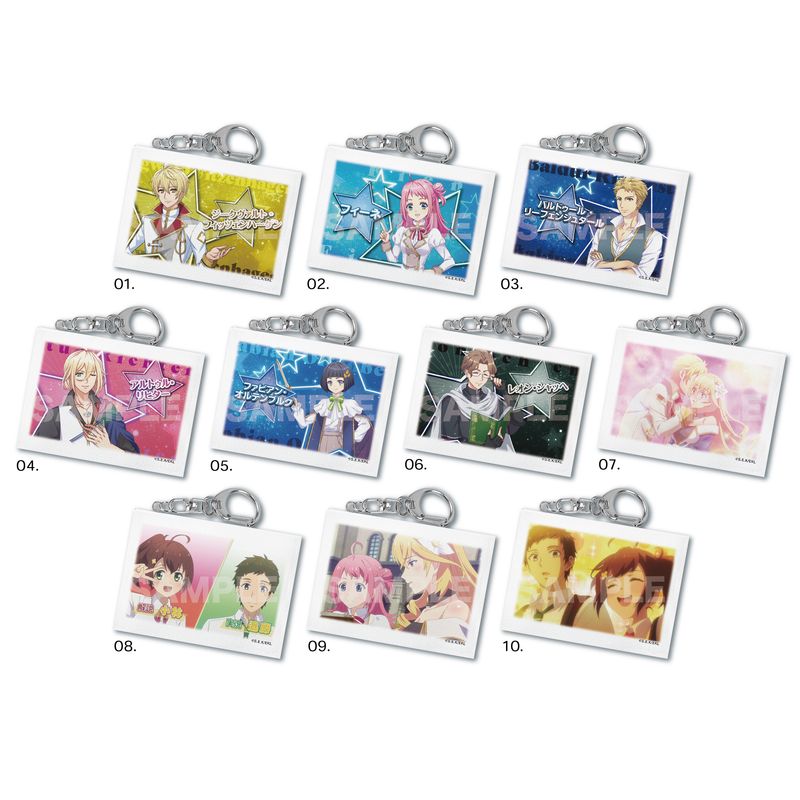 『ツンデレ悪役令嬢リーゼロッテと実況の遠藤くんと解説の小林さん』ミニチュアキャンバスキーホルダー 全10種 コンプリートBOXセット