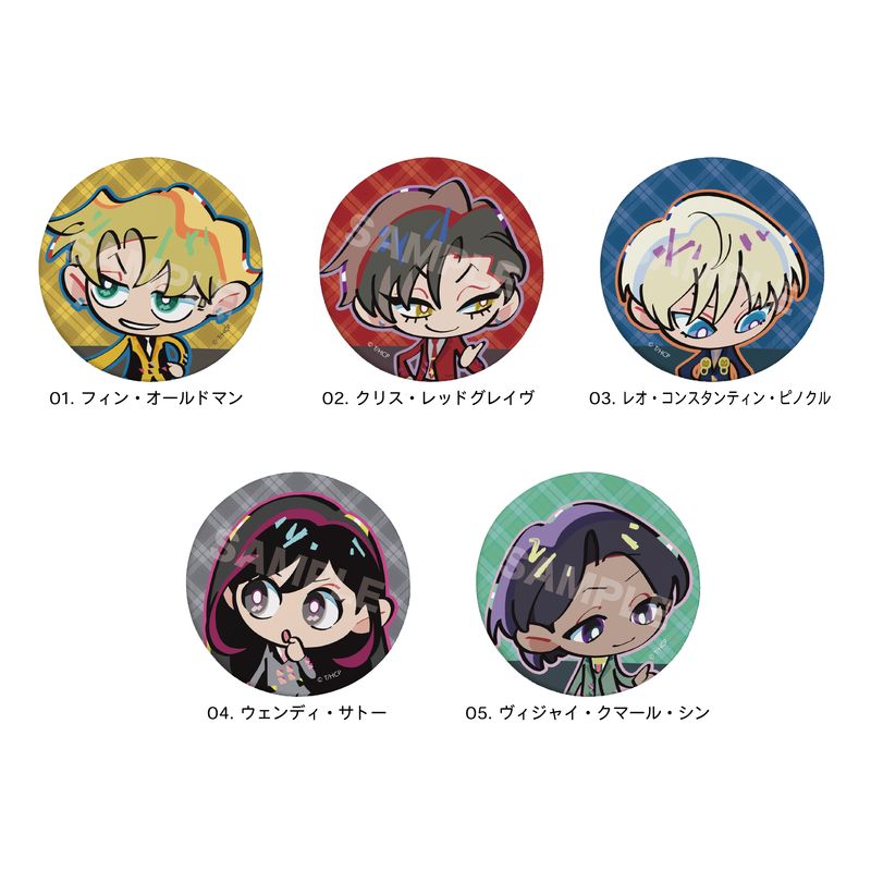 『HIGH CARD』レザーバッジ 第1弾 全5種 BOXセット