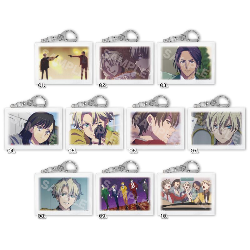 『HIGH CARD』ミニチュアキャンバスキーホルダー 全10種 BOXセット