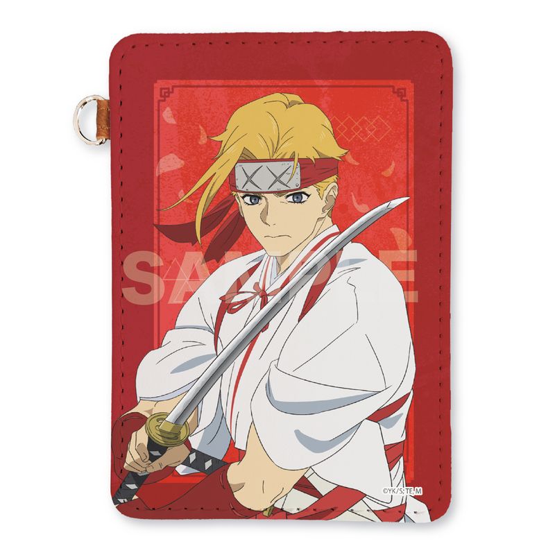 『地獄楽』レザーパスケース 07 山田浅ェ門 典坐