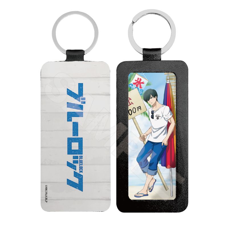 『ブルーロック』海の家 レザーキーホルダー 04 糸師 凛