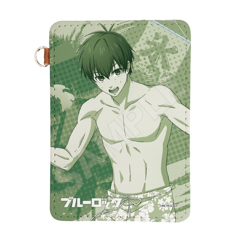 『ブルーロック』海の家 レザーパスケース 01 潔 世一