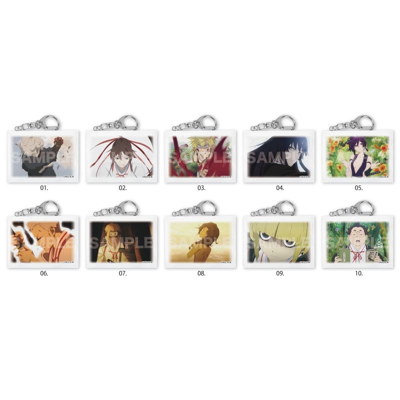 『地獄楽』ミニチュアキャンバスキーホルダー 全10種 BOXセット