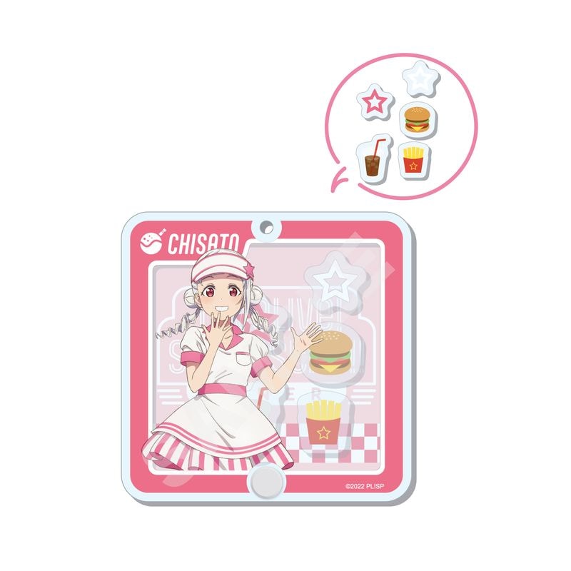 『ラブライブ！スーパースター!!』シャカシャカアクキー C 嵐 千砂都