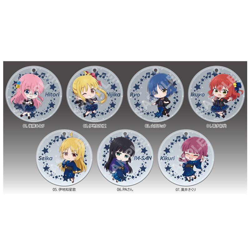ぼざろ展 ぼっち・ざ・ろっく！キーホルダー 3点セット GOODS | アニメ「ぼっち・ざ・ろっく！」展 公式サイト