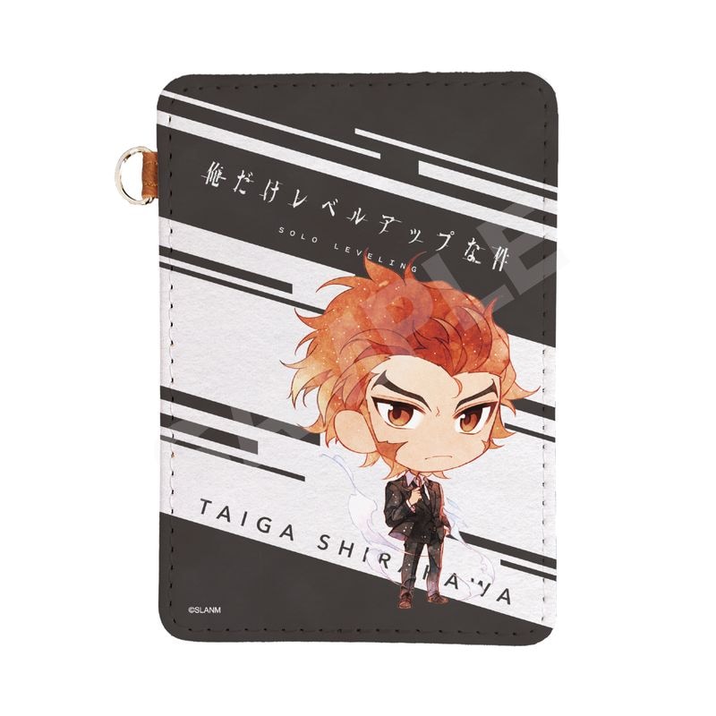 TVアニメ『俺だけレベルアップな件』レザーパスケース 04 白川大虎