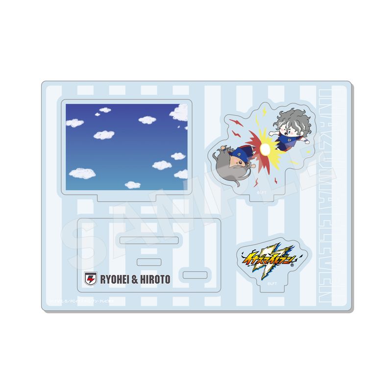 『イナズマイレブン オリオンの刻印』ちるコレ ジオラマアクリル 09 灰崎凌兵・吉良ヒロト