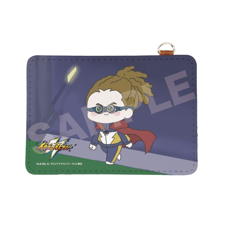 『イナズマイレブン オリオンの刻印』ちるコレ レザーパスケース 06 鬼道 有人