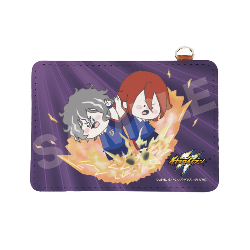 『イナズマイレブン オリオンの刻印』ちるコレ レザーパスケース 10 吉良ヒロト・基山タツヤ