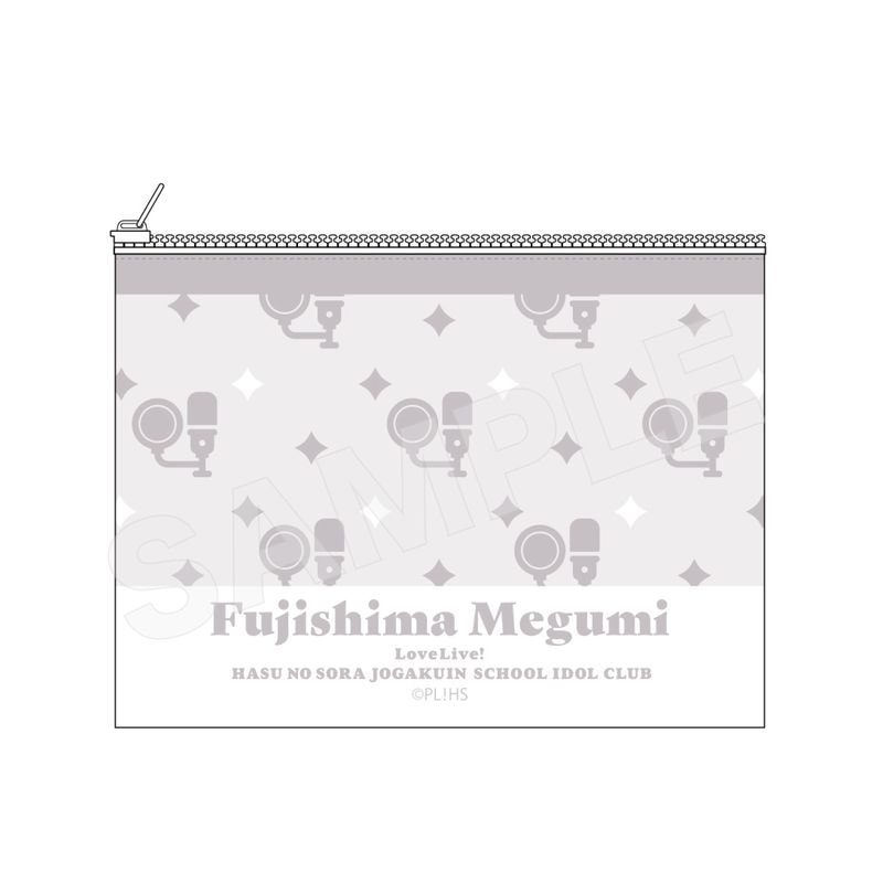 『ラブライブ！蓮ノ空女学院スクールアイドルクラブ』ミニクリアポーチ F 藤島慈