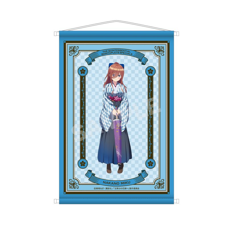 『五等分の花嫁∽』B2タペストリー 03 三玖(大正ロマンver.)