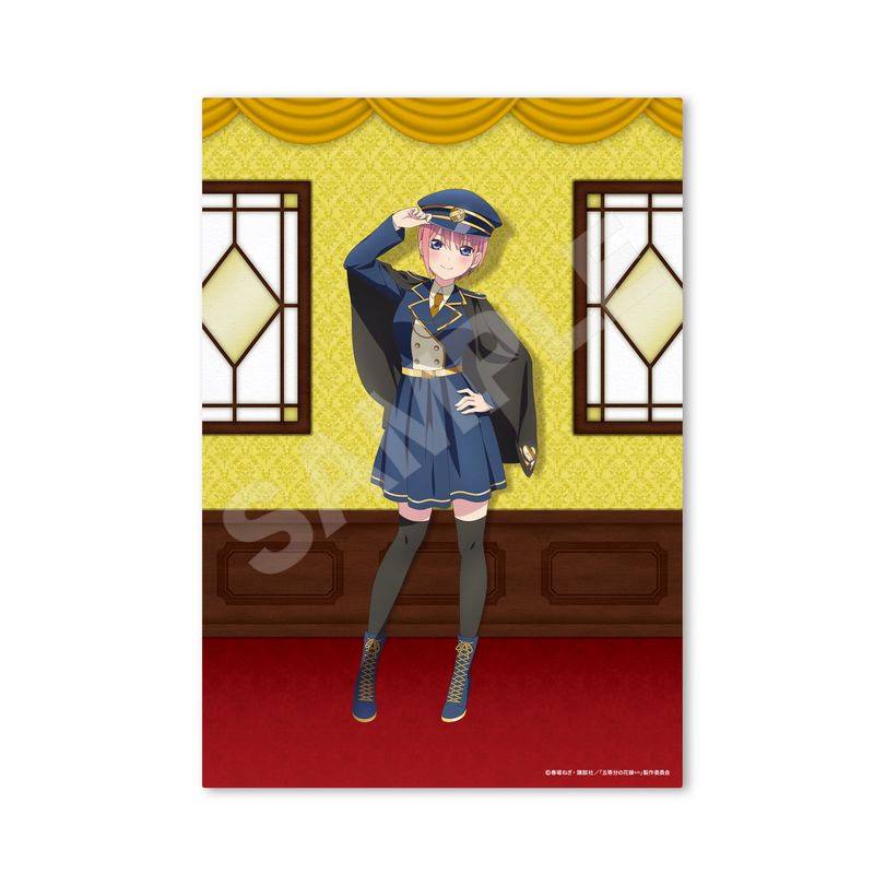 らき☆すた　キャラファイングラフ×2 ☆限定☆描き下ろし 井芹仁菜 A4キャラファイングラフ 「for you