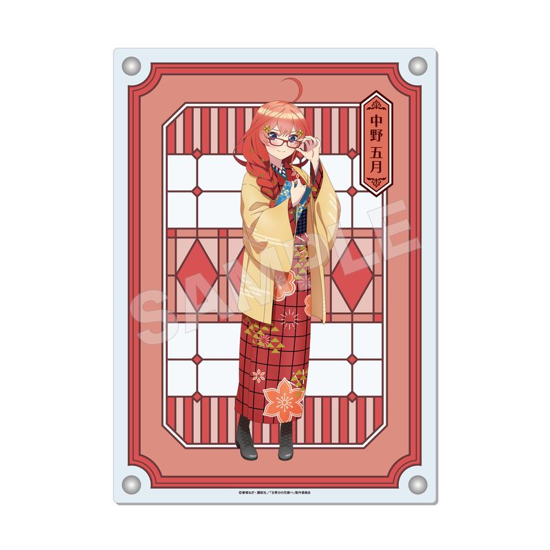 『五等分の花嫁∽』ツインアクリルボード 05 五月(大正ロマンver.)