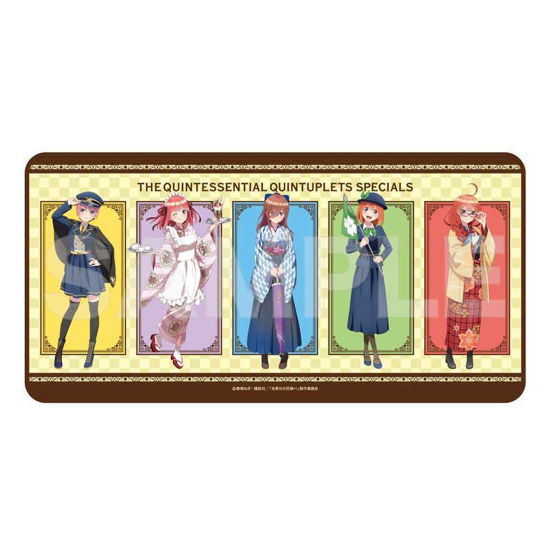 五等分の花嫁 全巻セット + マルチクロス + 他キャラクターグッズ 五等分の花嫁∽』マルチクロス 01 集合(大正ロマンver.) | 人気アニメ