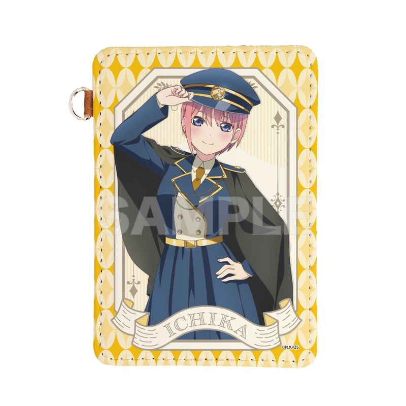 『五等分の花嫁∽』レザーパスケース 01 一花(大正ロマンver.)