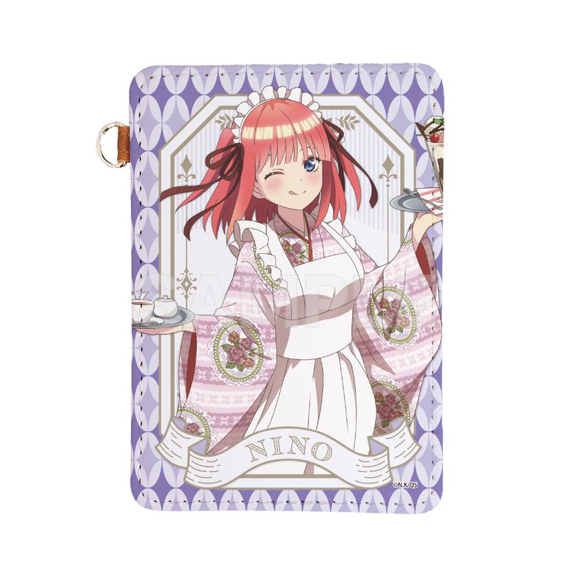 『五等分の花嫁∽』レザーパスケース 02 二乃(大正ロマンver.)