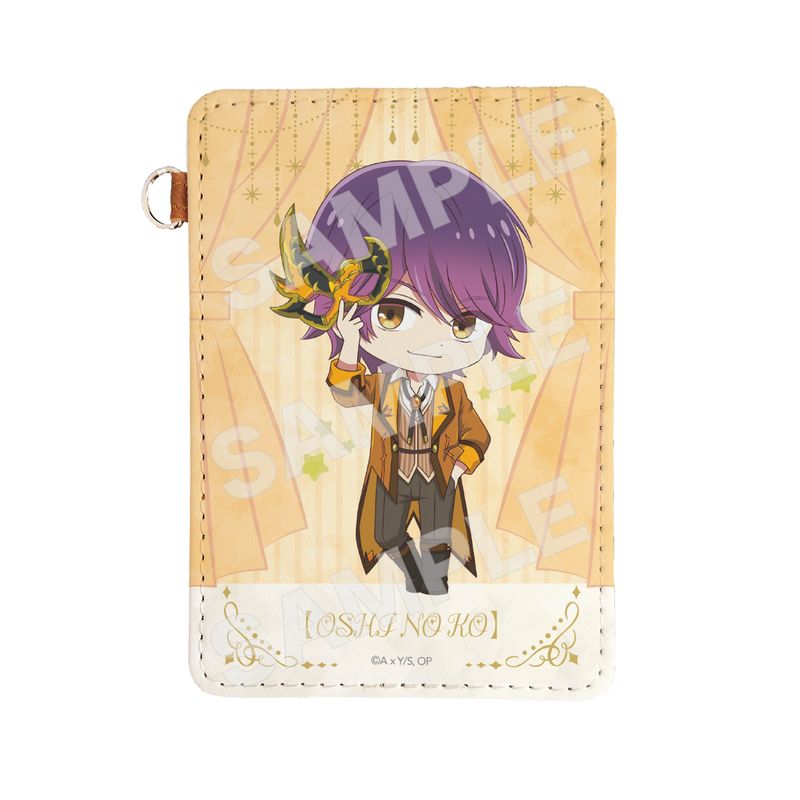 『推しの子』レザーパスケース 14 鳴嶋メルト(仮面舞踏会ver.)