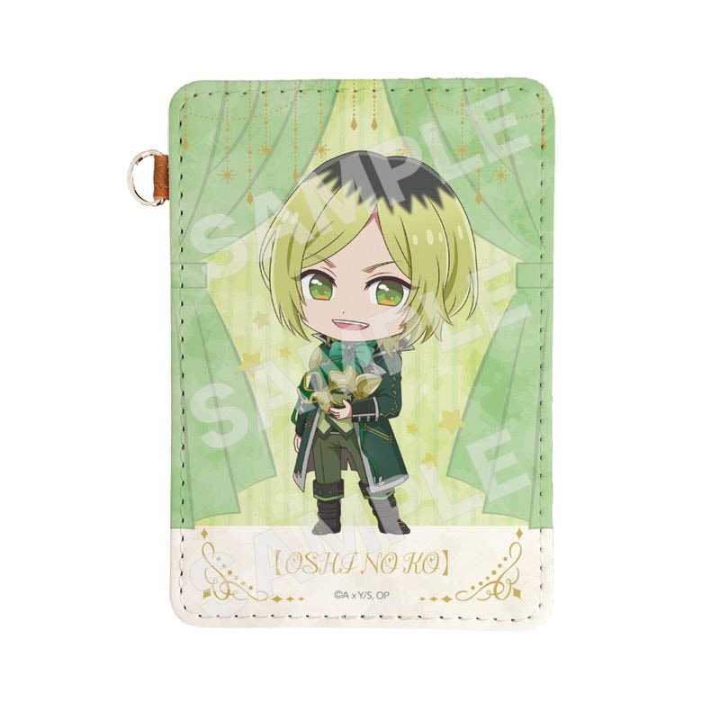 『推しの子』レザーパスケース 15 鴨志田朔夜(仮面舞踏会ver.)