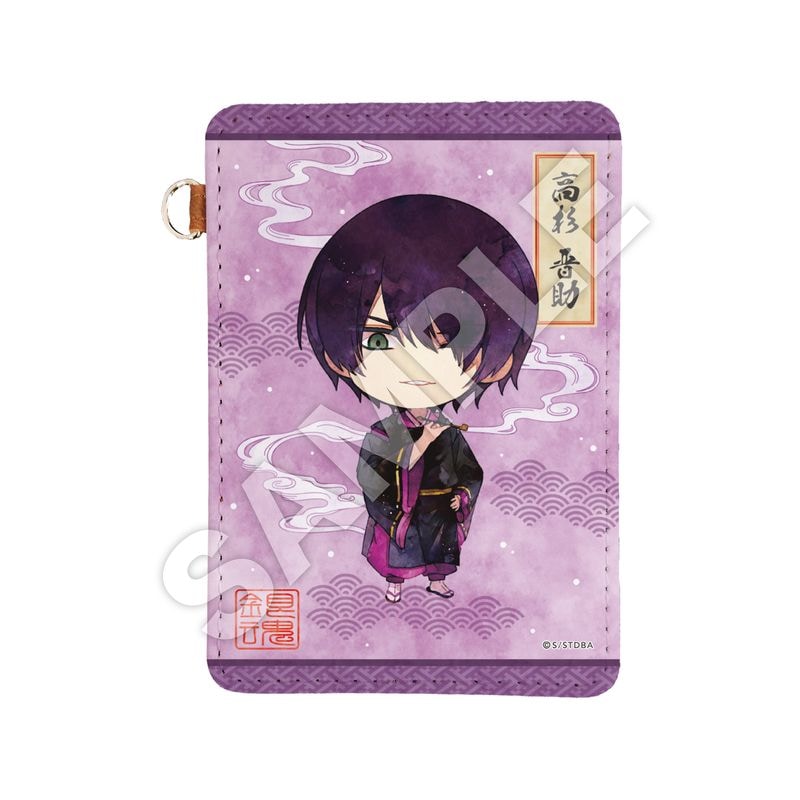 銀魂』レザーパスケース 05 高杉晋助 | 人気アニメやキャラクター