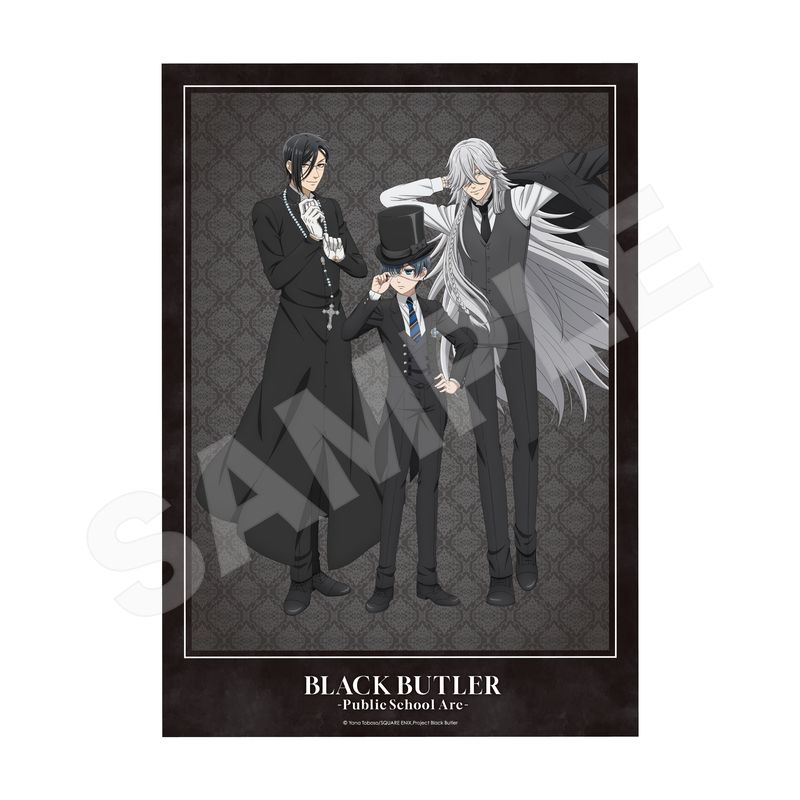 TVアニメ『黒執事 -寄宿学校編-』A4クリアポスター 01 集合
