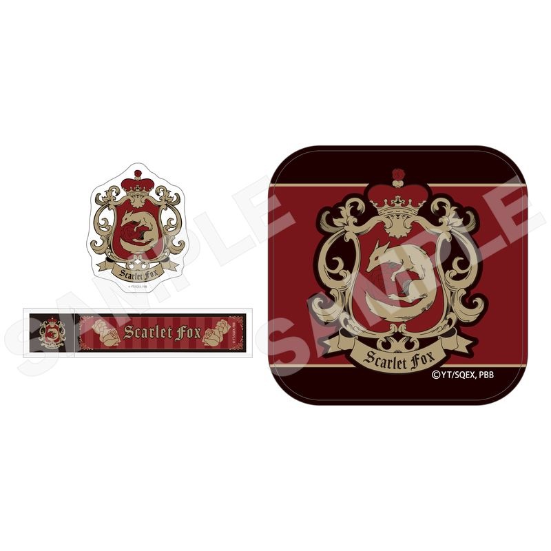 TVアニメ『黒執事 -寄宿学校編-』身だしなみセット 01 深紅の狐寮