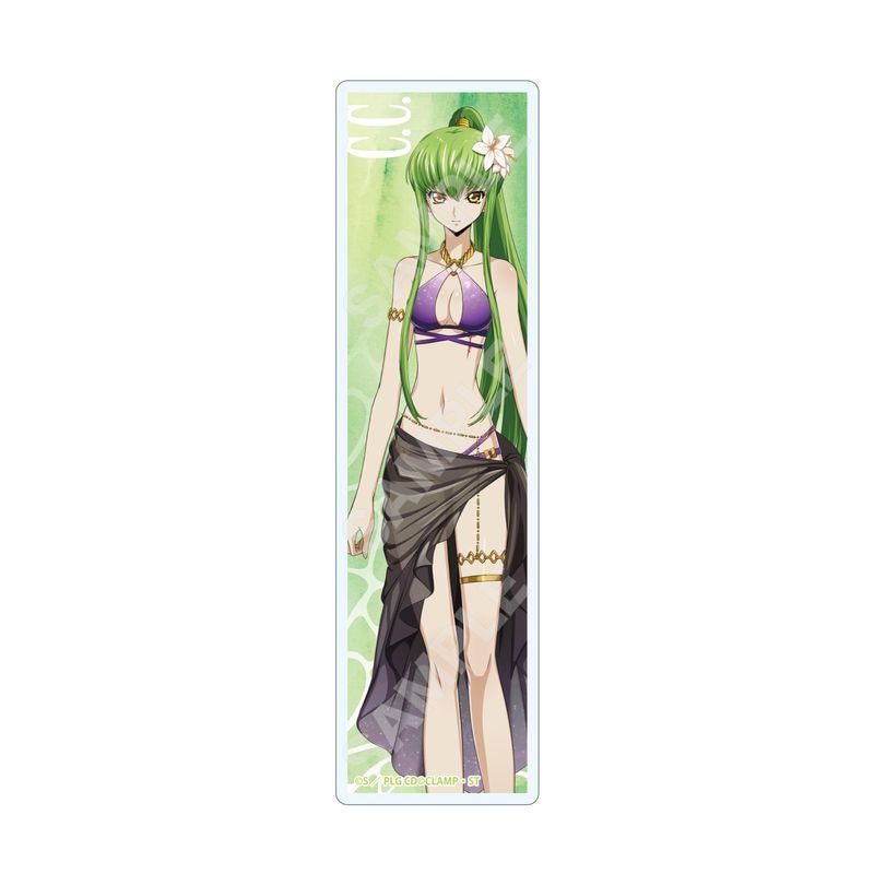 『コードギアス 反逆のルルーシュ ロストストーリーズ』クリアブックマーカー 02 C.C.