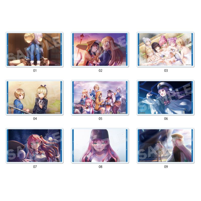 『ヘブンバーンズレッド』アクリルカード 全9種 B BOXセット