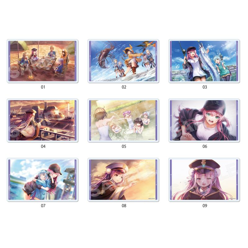 『ヘブンバーンズレッド』アクリルカード 全9種 C BOXセット