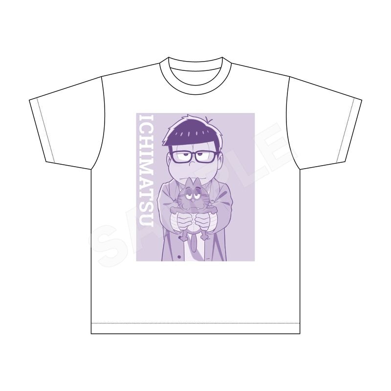 『おそ松さん』デート風ver. Tシャツ 04 一松
